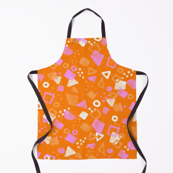 Item preview, Orange Festive Shapes designed and sold by Carolina Diaz.