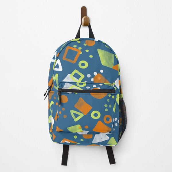 Item preview, Petro Blue Festive Shapes designed and sold by Carolina Diaz.