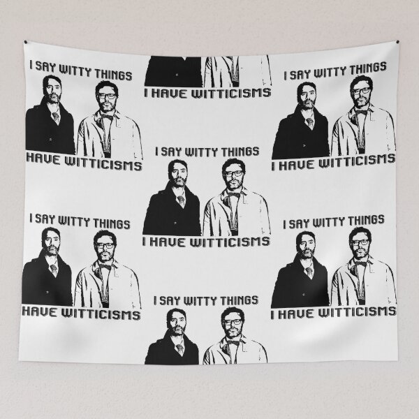 Item preview, I have witticisms the flight of the conchords art gift for fans bret   designed and sold by fuglybarbiee.