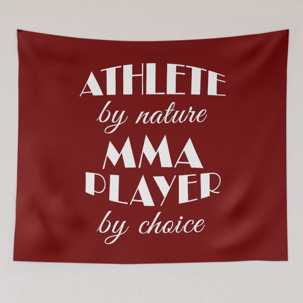 Item preview, MMA Player Birthday Athlete by Nature  designed and sold by smily-tees.