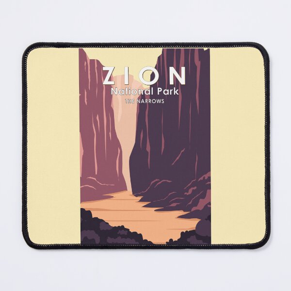 Item preview, Zion National Park The Narrows Retro designed and sold by KrisSidDesigns.
