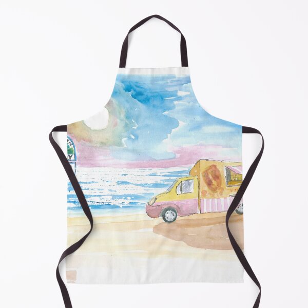 Item preview, Food Truck on a Beach on 30A Florida Panhandle designed and sold by artshop77.
