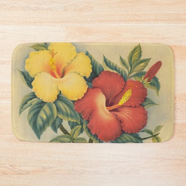 Item preview, Vintage Hibiscus Print designed and sold by Harpie72.