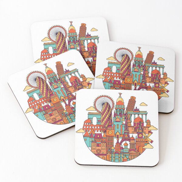 Item preview, World famous cities in europe  designed and sold by Vehiclestore.