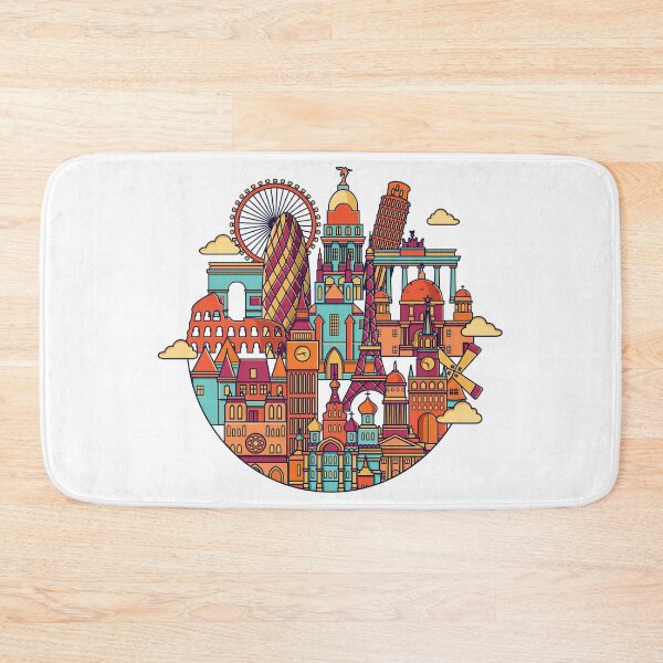 Item preview, World famous cities in europe  designed and sold by Vehiclestore.