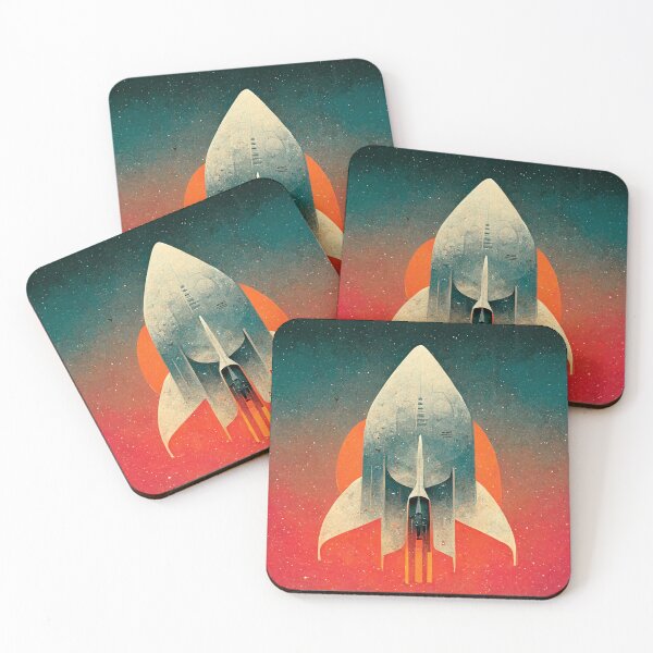 Item preview, Journey Moon Space Ship Ufo New World Mission designed and sold by HRMNY25.