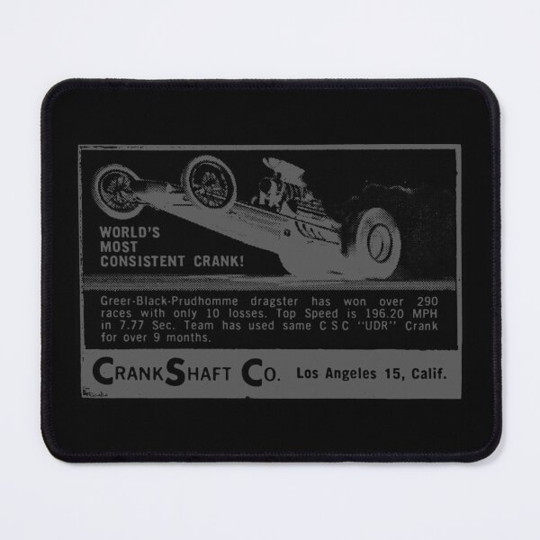 Item preview,  Old Hot Rod advert in grey designed and sold by candc-retro.