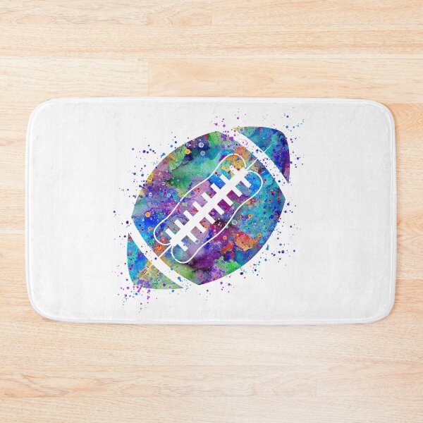 Item preview, American Football Ball Watercolor designed and sold by LotusGifts.
