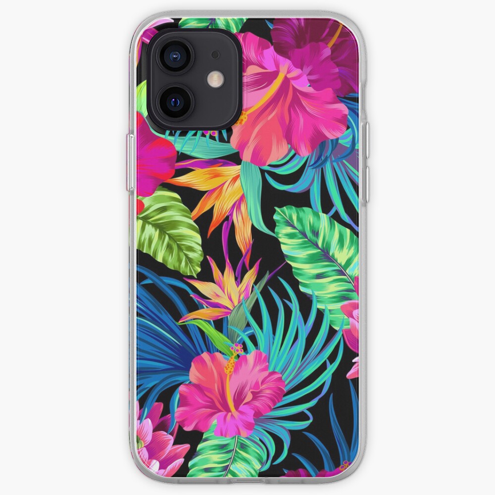 Drive You Mad Hibiscus Pattern iPhone Case & Cover