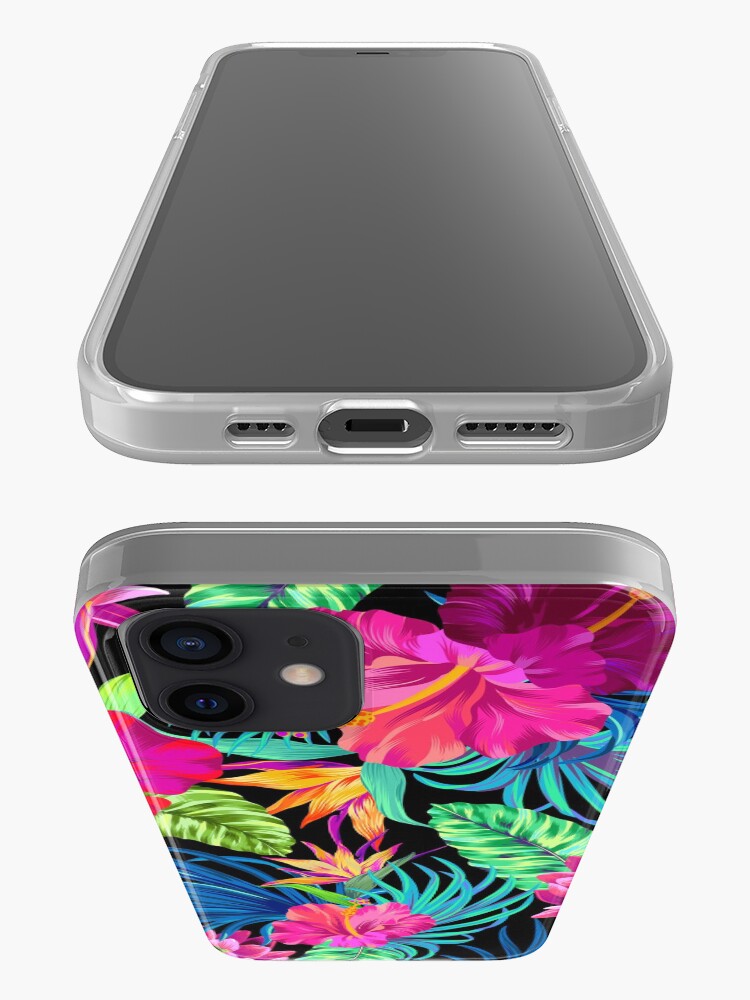 Alternate view of Drive You Mad Hibiscus Pattern iPhone Case & Cover