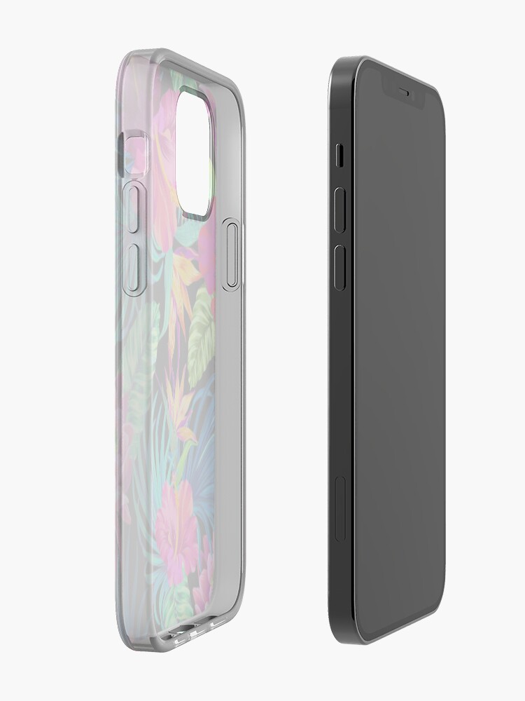 Alternate view of Drive You Mad Hibiscus Pattern iPhone Case & Cover