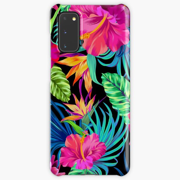 Drive You Mad Hibiscus Pattern Samsung Galaxy Snap Case