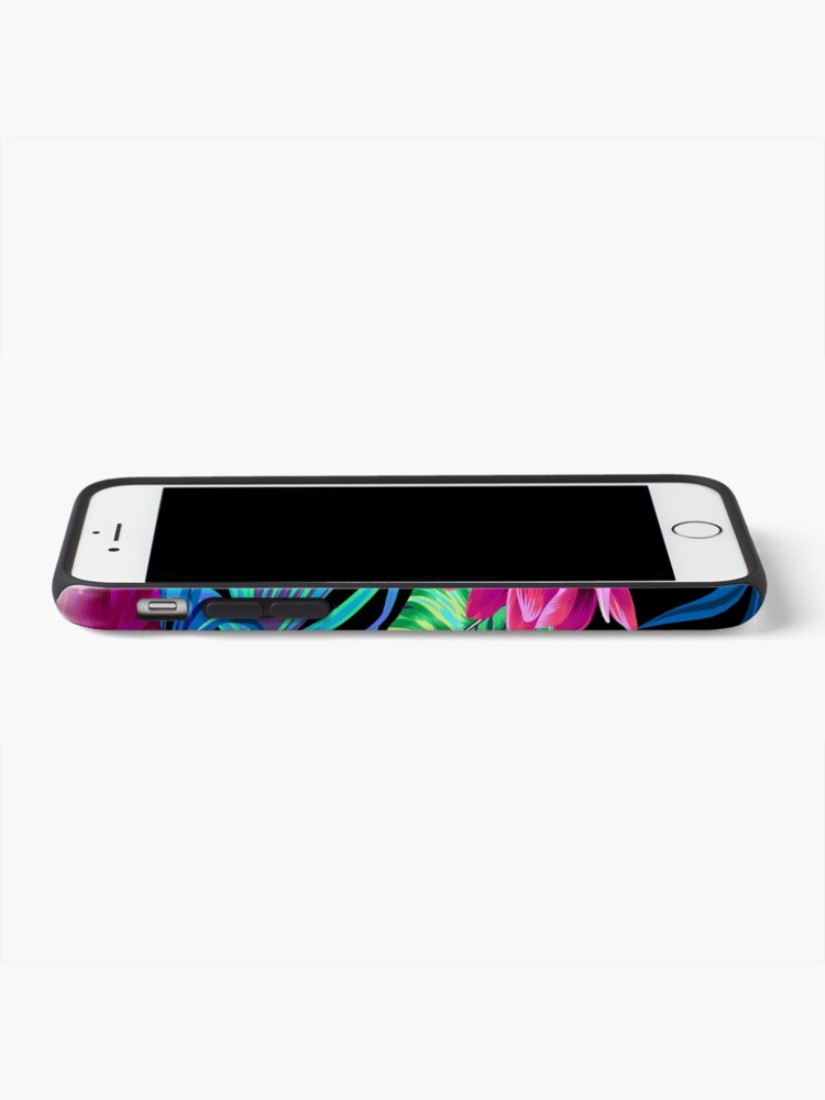 Alternate view of Drive You Mad Hibiscus Pattern iPhone Case & Cover