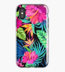 Vinilo o funda para iPhone Drive You Mad Hibiscus Pattern