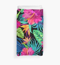 Drive You Mad Hibiscus Pattern Duvet Cover
