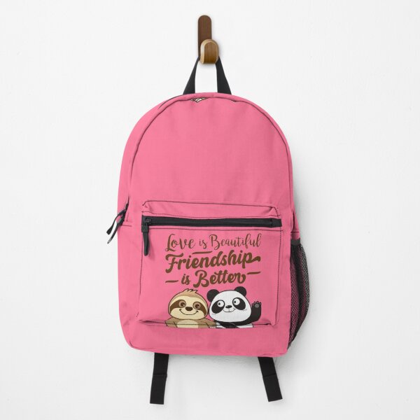Item preview, Sloth Panda - Love is Beautiful Friendship is Better designed and sold by plushism.