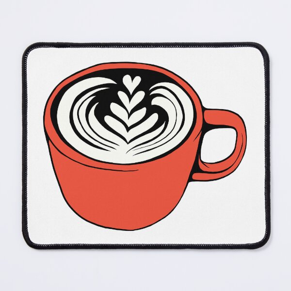 Item preview, Latte Illustration designed and sold by murialbezanson.