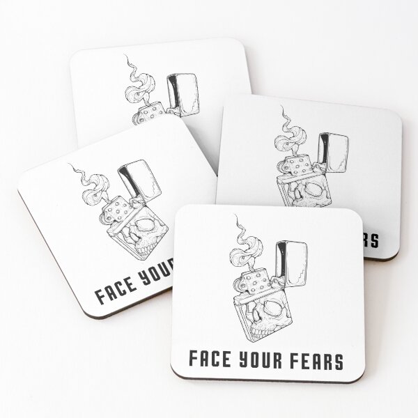 Item preview, FACE YOUR FEARS designed and sold by -DEEWOLF-.