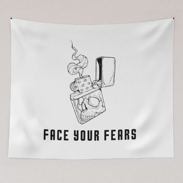 Item preview, FACE YOUR FEARS designed and sold by -DEEWOLF-.