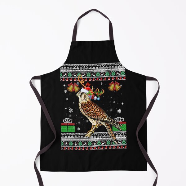 Item preview, Reindeer Santa Hat Matching Ugly Kestrel Bird Christmas T-Shirt designed and sold by MaryDImai.