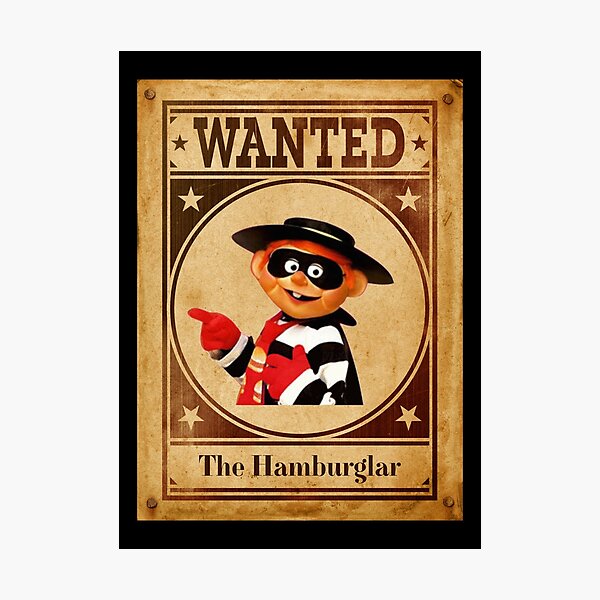 Item preview, Le Hamburglar, les Journées des Saules designed and sold by avit1.