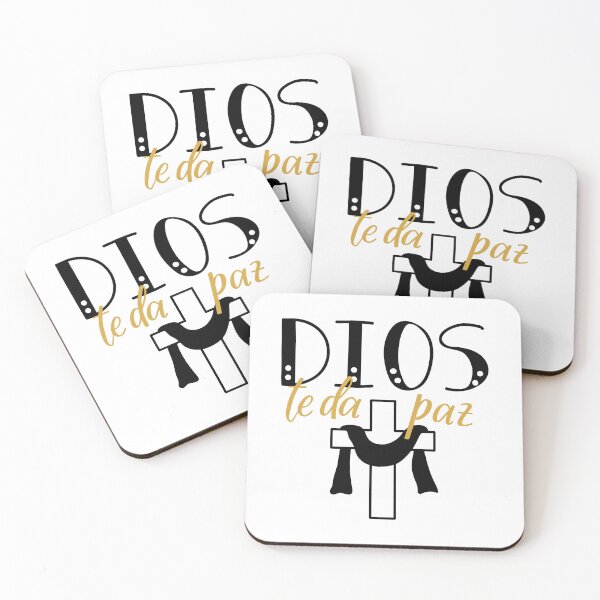 Item preview, Dios te da paz. God give you peace - in Spanish.  designed and sold by pidzam4e.