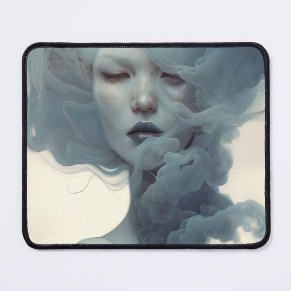 Item preview, Chinese woman merged with smoke designed and sold by RK - Shop.