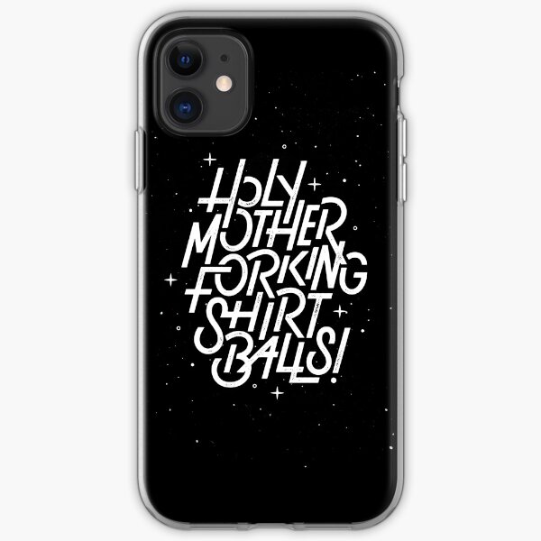 The Good Place Holy Mother Forking Shirt Balls! iPhone Soft Case