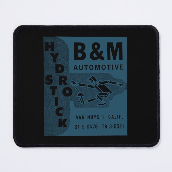 Item preview, Old Hot Rod advert in blue designed and sold by candc-retro.