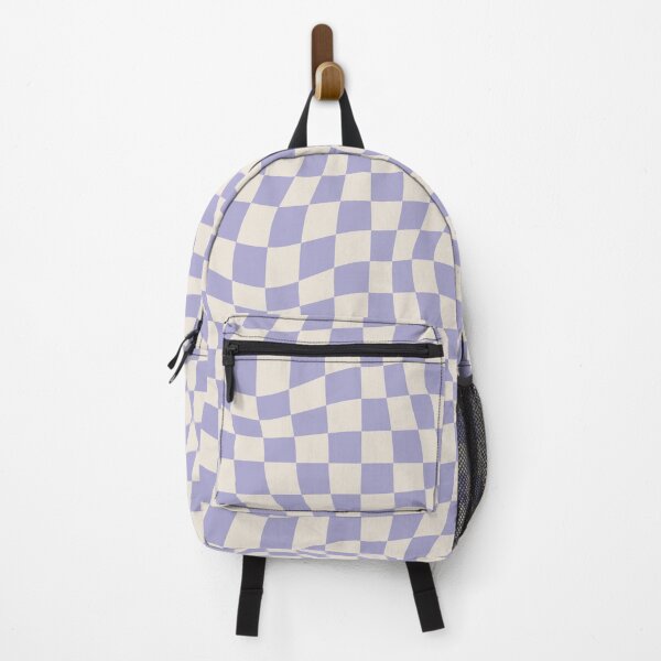 Item preview, Lilac Swirly Checkers designed and sold by AmeeMax.