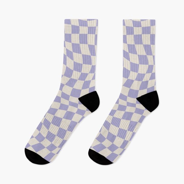 Item preview, Lilac Swirly Checkers designed and sold by AmeeMax.