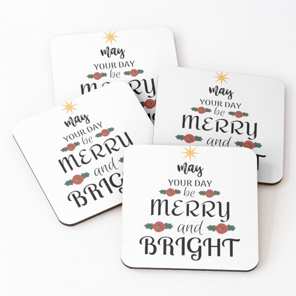 Item preview, May Your Day Be Merry And Bright Christmas designed and sold by shellagrash.