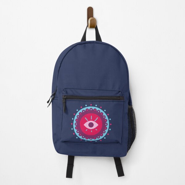 Item preview, A blue and red squint eye sticker designed and sold by lattakiafashion.
