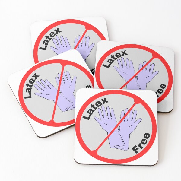 Item preview, Latex free Allergy Awareness designed and sold by AspectArtWorks.