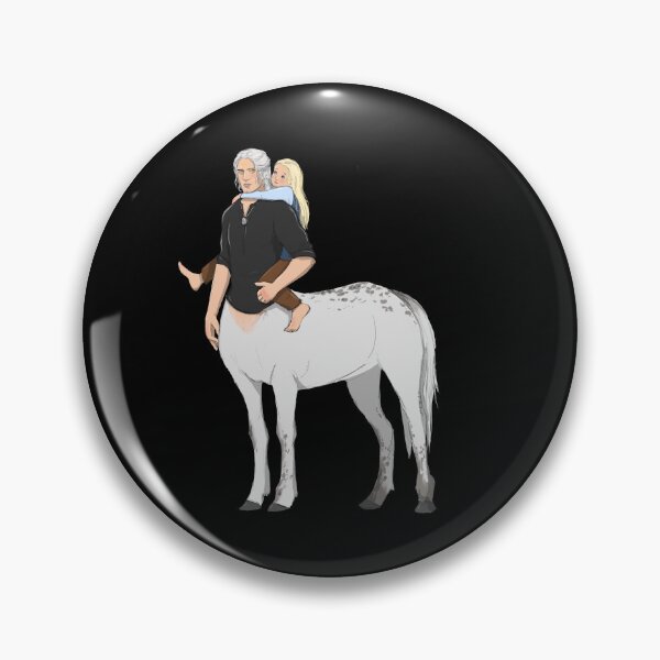 Item preview, Centaur Geralt with Ciri designed and sold by Florilège Art.