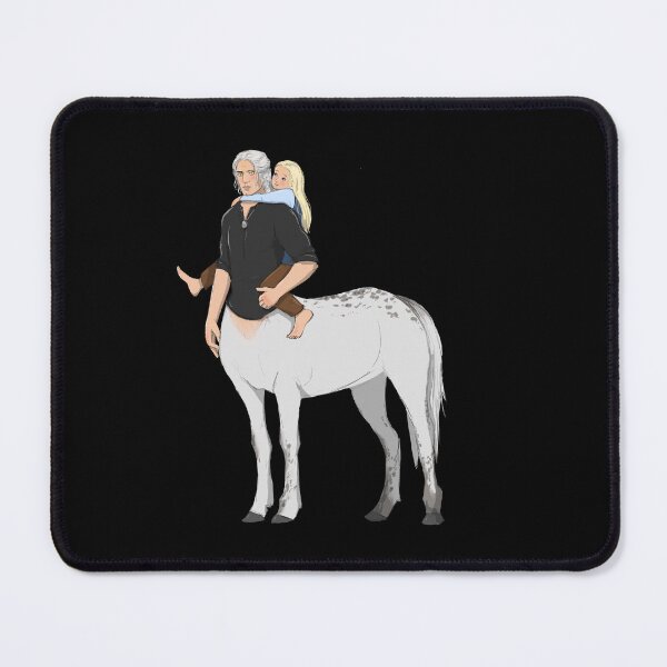 Item preview, Centaur Geralt with Ciri designed and sold by Florilège Art.