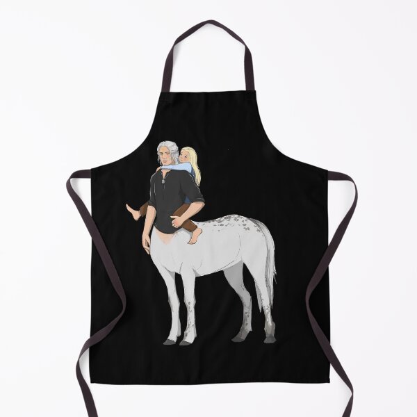Item preview, Centaur Geralt with Ciri designed and sold by Florilège Art.