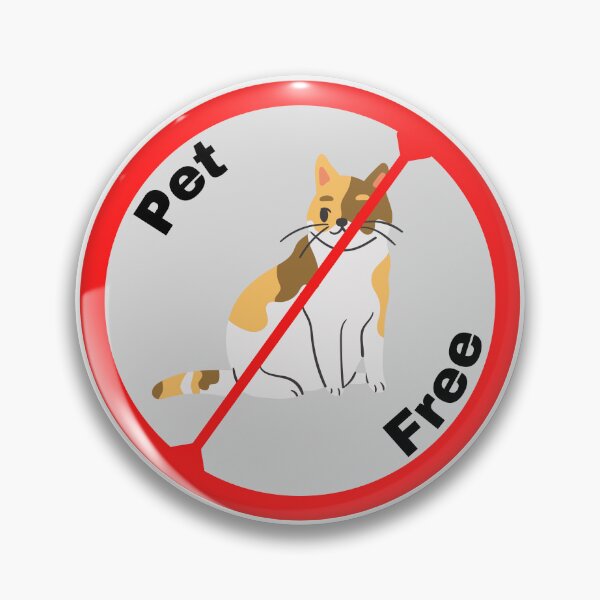 Item preview, Pet free Allergy Awareness designed and sold by AspectArtWorks.