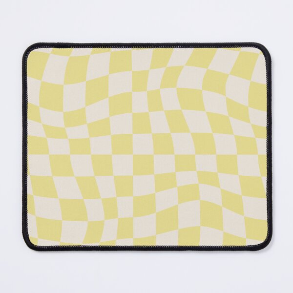 Item preview, Limoncello Swirly Checkers designed and sold by AmeeMax.