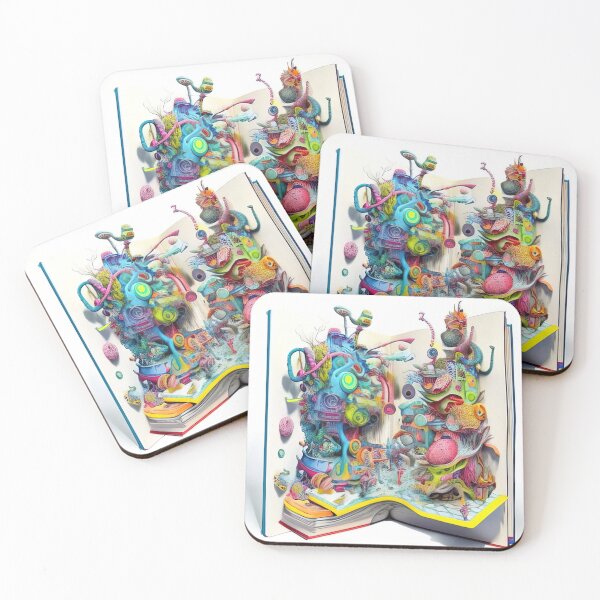 Item preview, Colorful 3D Sketchbook of Insane World designed and sold by RK - Shop.