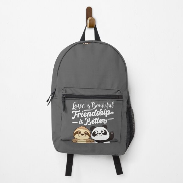 Item preview, Sloth Panda - Love is Beautiful Friendship is Better designed and sold by plushism.