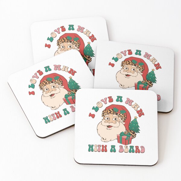 Item preview, I Love A Man With A Beard Santa Claus Christmas designed and sold by Svgdesig⭐⭐⭐⭐⭐.