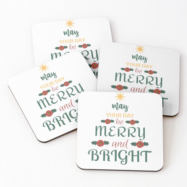 Item preview, May Your Day Be Merry And Bright Christmas - Christmas is Approaching designed and sold by shellagrash.