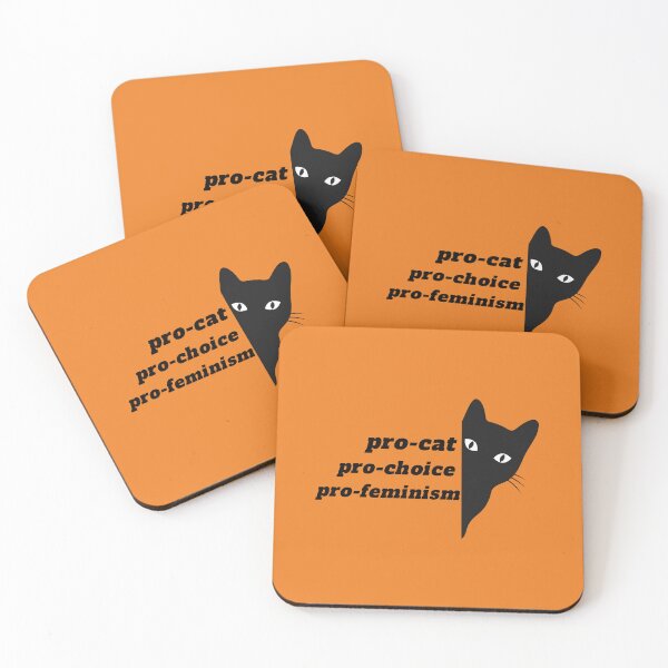 Item preview, Pro-cats Pro-choice Pro-feminism designed and sold by Style  Avenue.