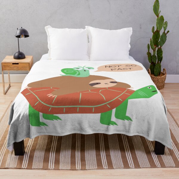 Item preview, Not So Fast Snail, Sloth and Turtle designed and sold by trendingatees.