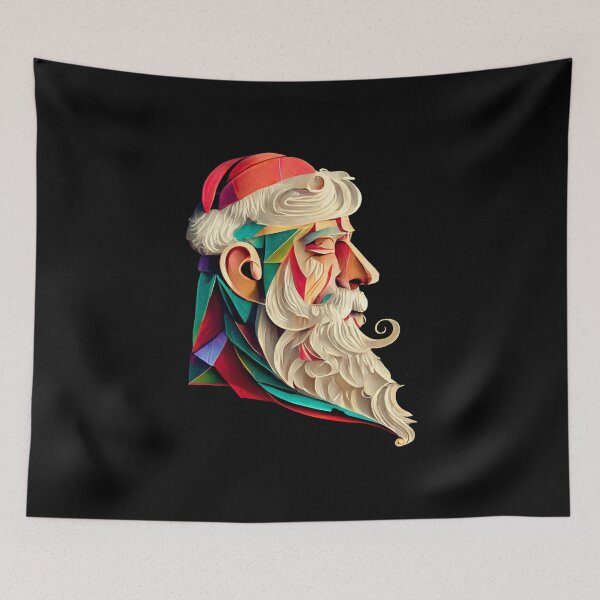 Item preview, Colored paper santa claus designed and sold by GorinART.