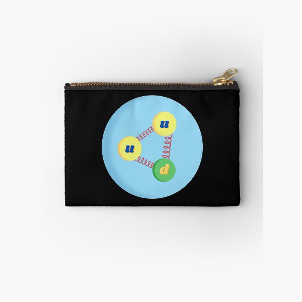 Item preview, proton made of up quarks and down quarks, particle physics designed and sold by NoetherSym.