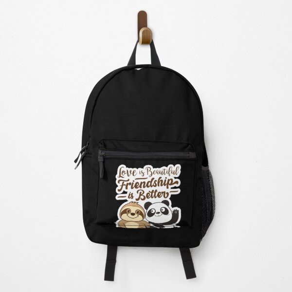 Item preview, Sloth Panda - Love is Beautiful Friendship is Better designed and sold by plushism.