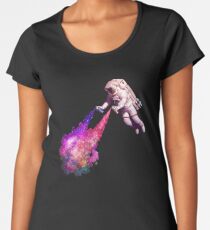 Camiseta premium para mujer Shooting Stars - the astronaut artist