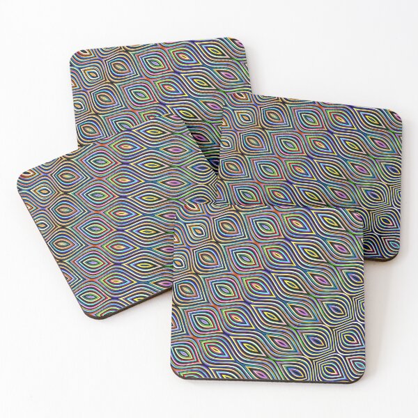 Item preview, tippy wavy petal pattern designed and sold by chambergambit.